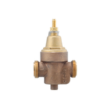 Watts 0009588 3/4" NPT 33 to 180 Degrees F 400 PSI Lead Free Copper Silicon Alloy Water Pressure Reducing Valve