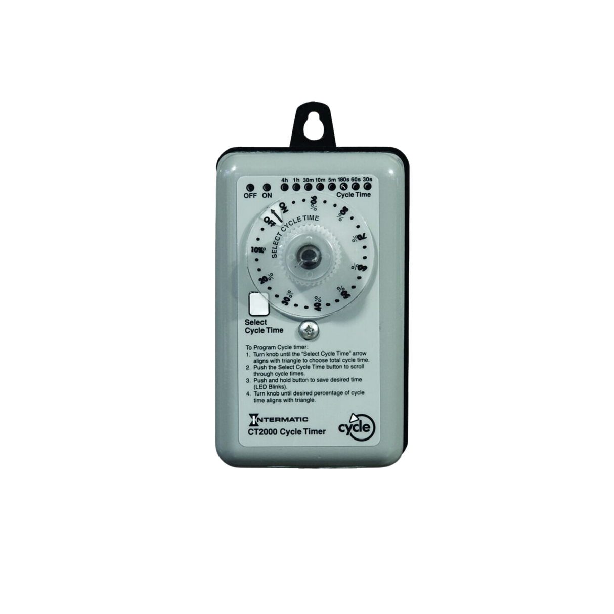 Intermatic CT2000 277 VAC 60 Hz 10 A SPST Percentage Cycle Time Switch