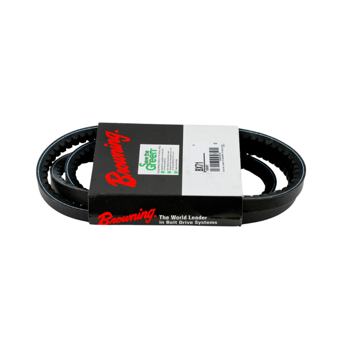 Browning BX71 74" Outside Diameter, EPDM, Water/Electrostatic, Gripnotch Belt