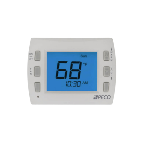 Peco Controls TW180 Fan Coil Thermostat