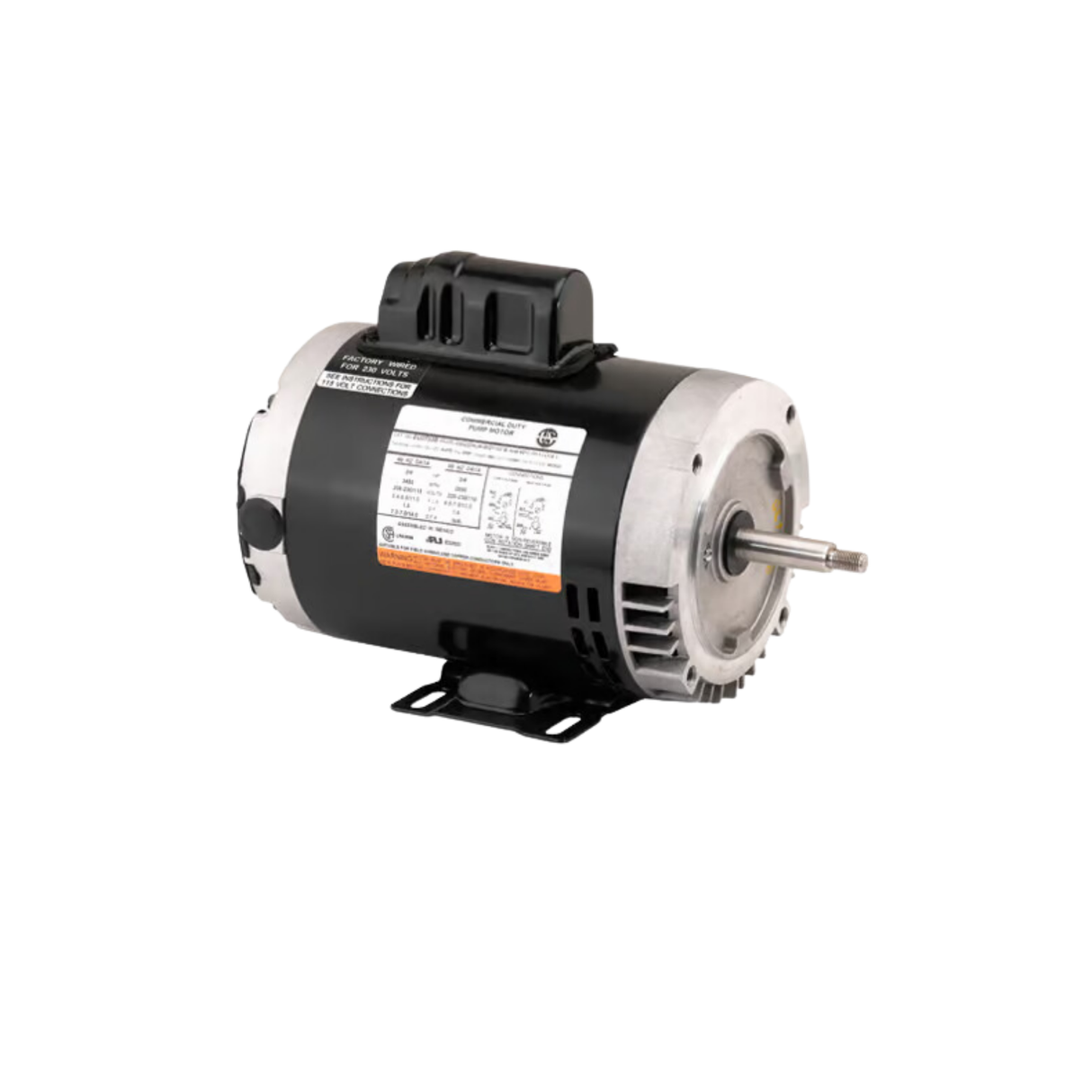 Nidec-US Motors EU0332 115/208-230 VAC 6.2 A / 2.9-3.1 A 1/3 HP Counter Clockwise Commercial Pump Motor