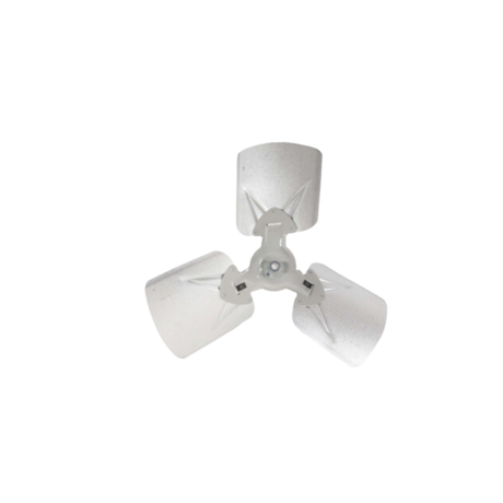 Lau 6130640001 22" 3-Blade Clockwise Condenser Style Fan Blade