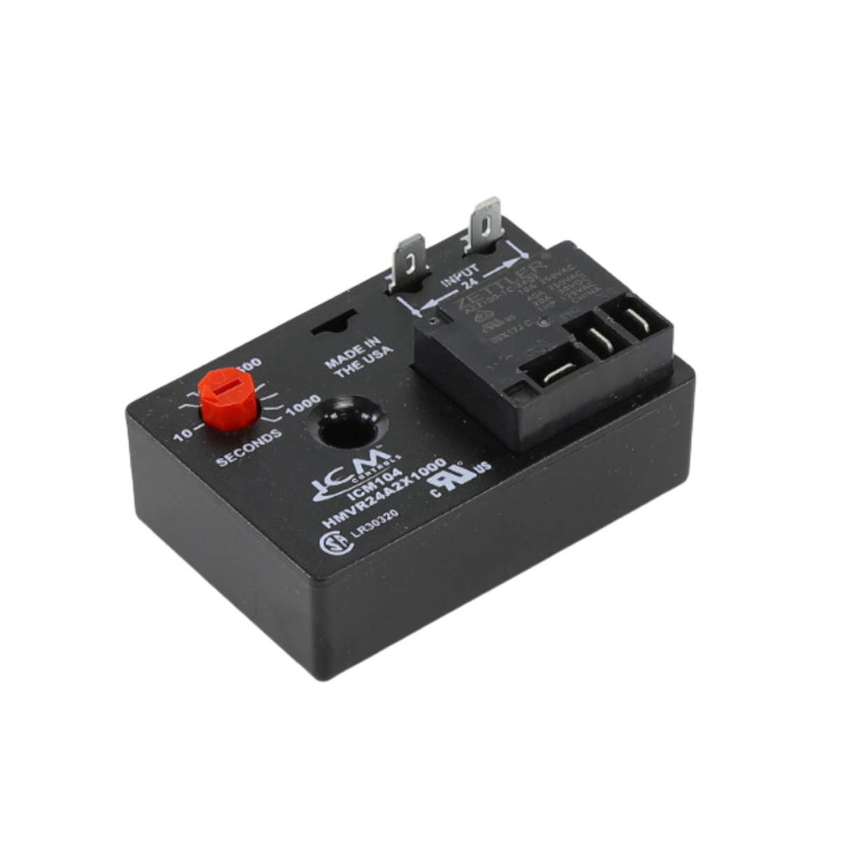 ICM Controls ICM104 18-240VAC, SPDT, Delay-on-Make Timer