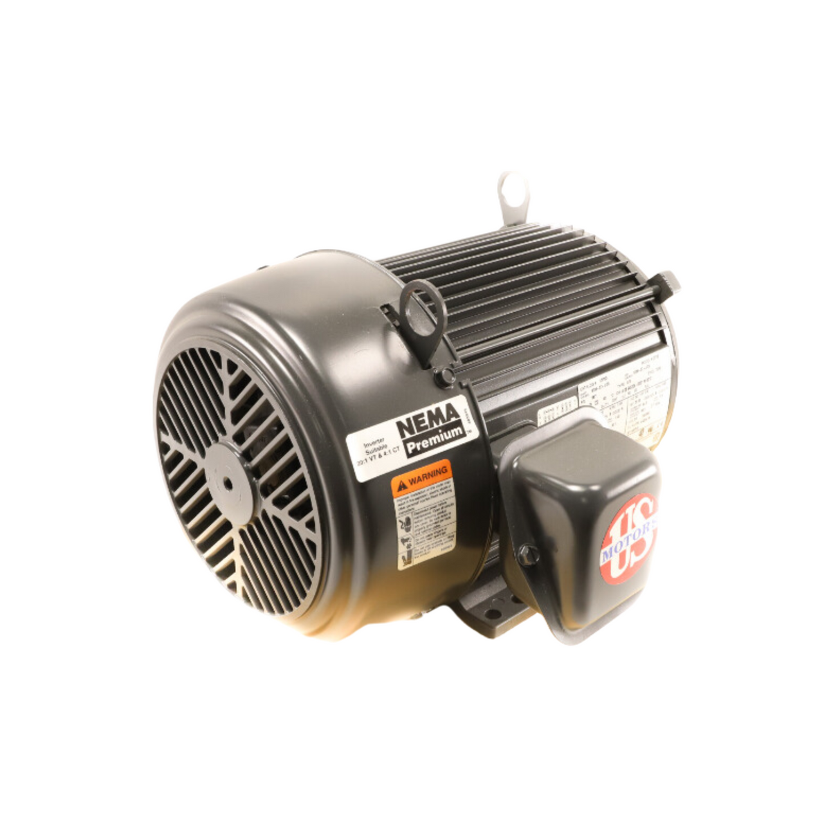 Nidec-US Motors U3P2D 208-230/460 VAC 8.4-7.8/3.9 A 1765/1455 RPM 3 HP Reversible Motor