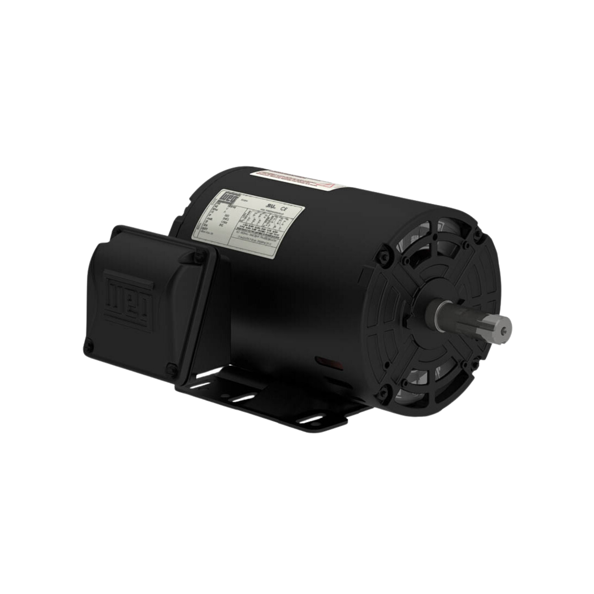 WEG Electric Corp 00158OT3E145T-SG 208-230/460 V 60 Hz 1800 RPM 1 1/2 HP Motor