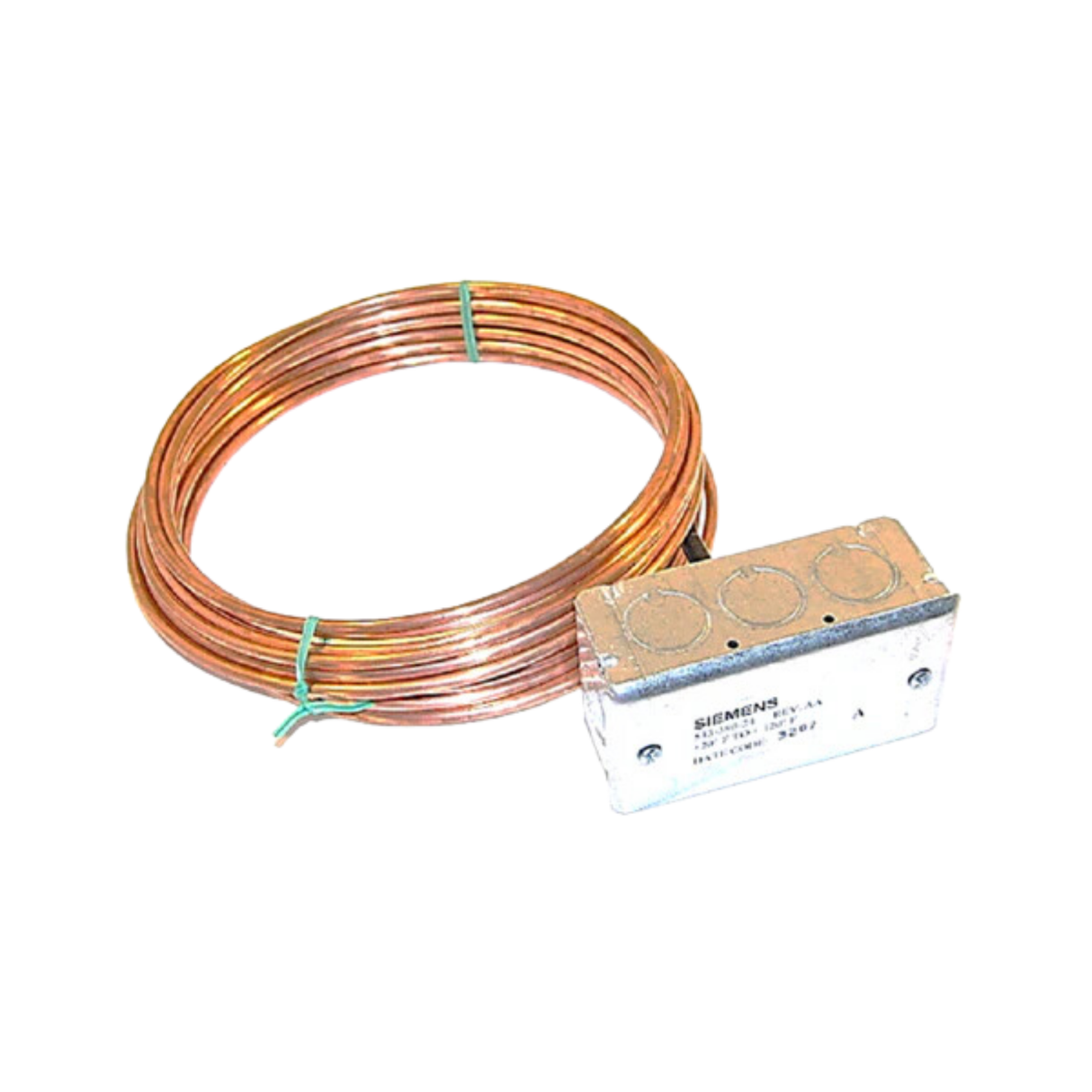 Siemens Building Technology 533-380-24 4 to 20 mA Output Signal, 24' Leads Duct Temperature Sensor