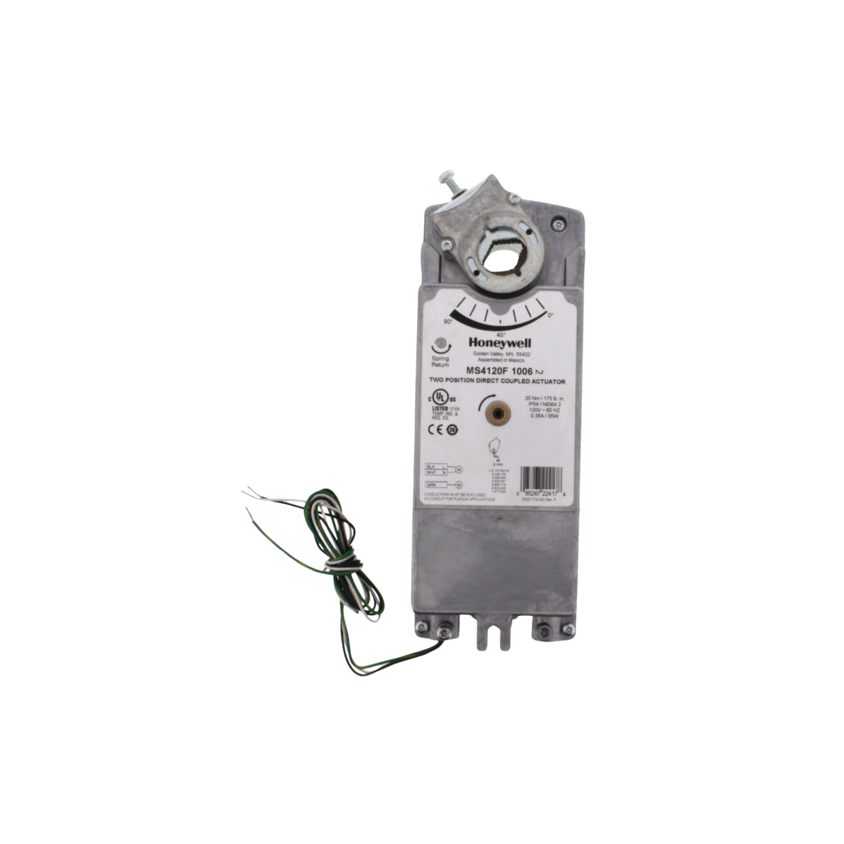 Honeywell MS4120F1006 Actuator