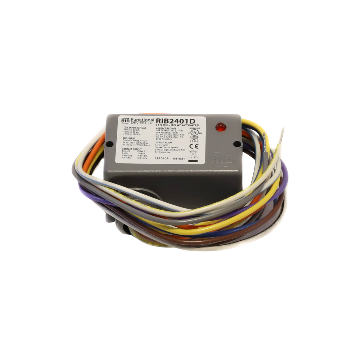 Functional Devices RIB2401D Pilot Control Relay