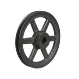 Browning BK90X1 1" Bore Diameter, 8.75" Outside Diameter, Single Groove BK Cast Iron, Sheave with 4L, 5L, A, and B Belts