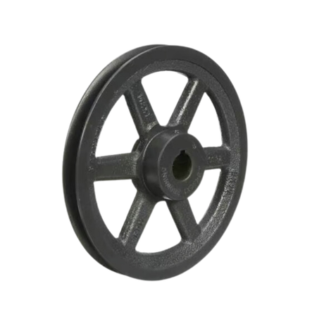 Browning BK90X1 1" Bore Diameter, 8.75" Outside Diameter, Single Groove BK Cast Iron, Sheave with 4L, 5L, A, and B Belts