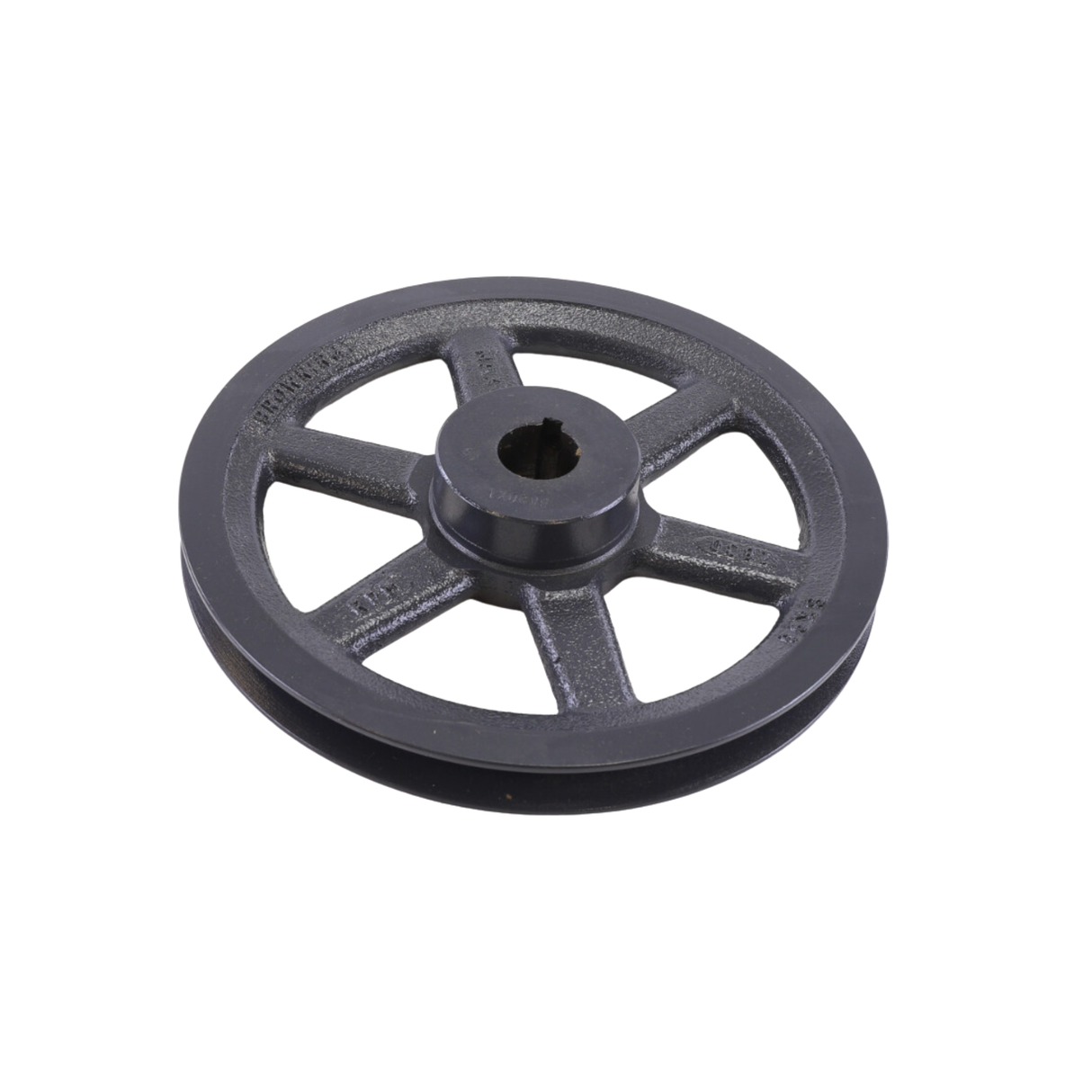 Browning BK90X1 1" Bore Diameter, 8.75" Outside Diameter, Single Groove BK Cast Iron, Sheave with 4L, 5L, A, and B Belts