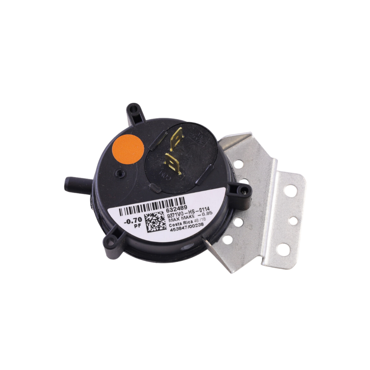 Nordyne 632489R -0.70" WC SPST Pressure Switch