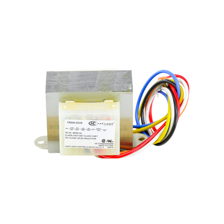 Hartland Controls TRAN-50VA Primary Voltage 120/208/240 V, Secondary Voltage: 24 V @ 50 VA Transformer