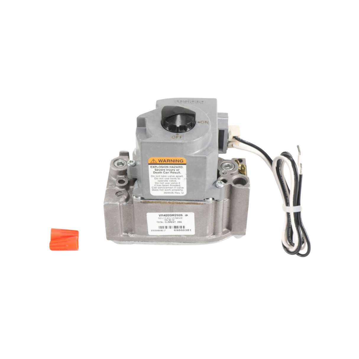 Detroit Radiant TP-107 Natural Gas Valve