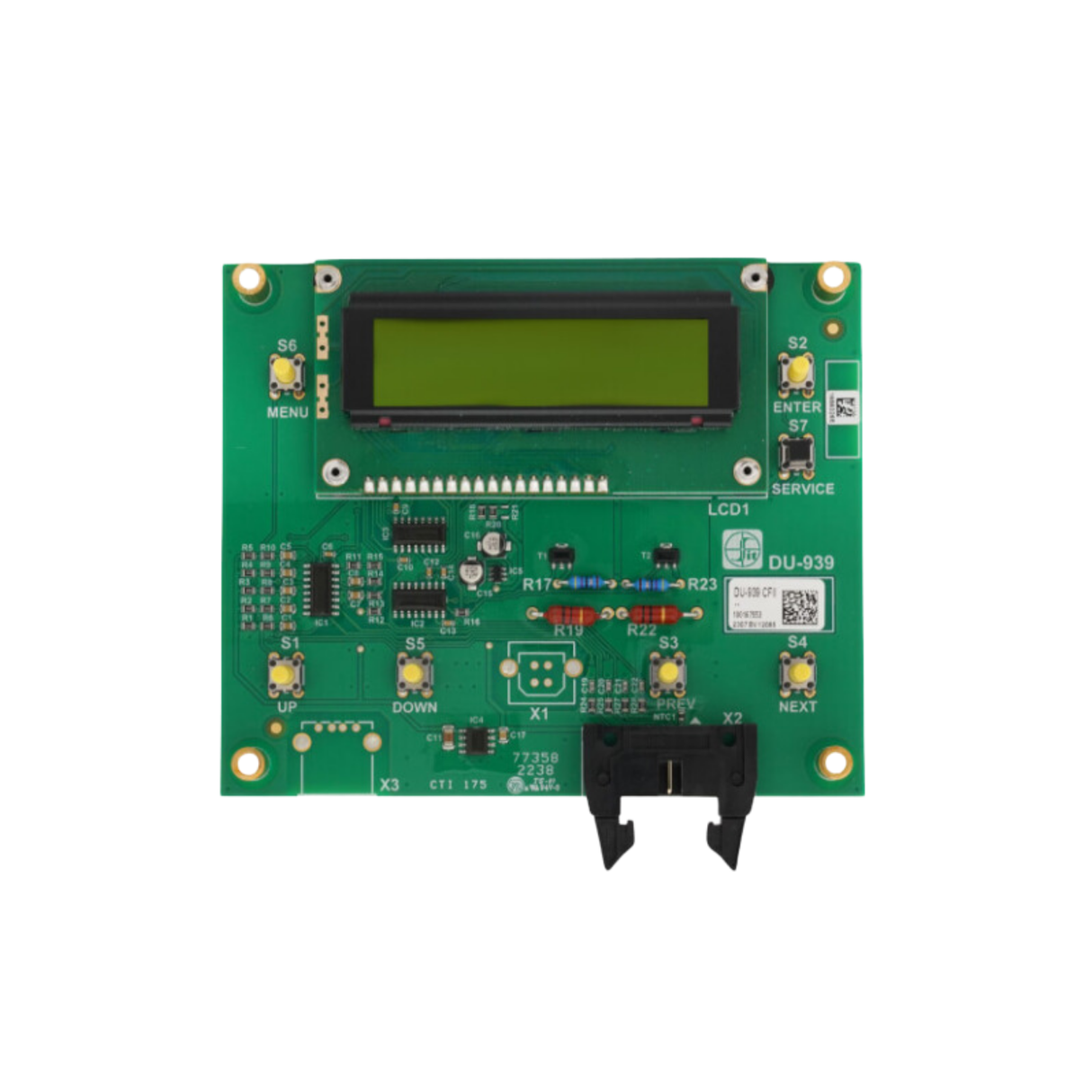 Lochinvar & A.O. Smith 100208468 User Interface Control