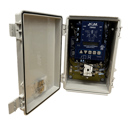 3VMS ICM Controls Field programmable three phase line voltage monitor