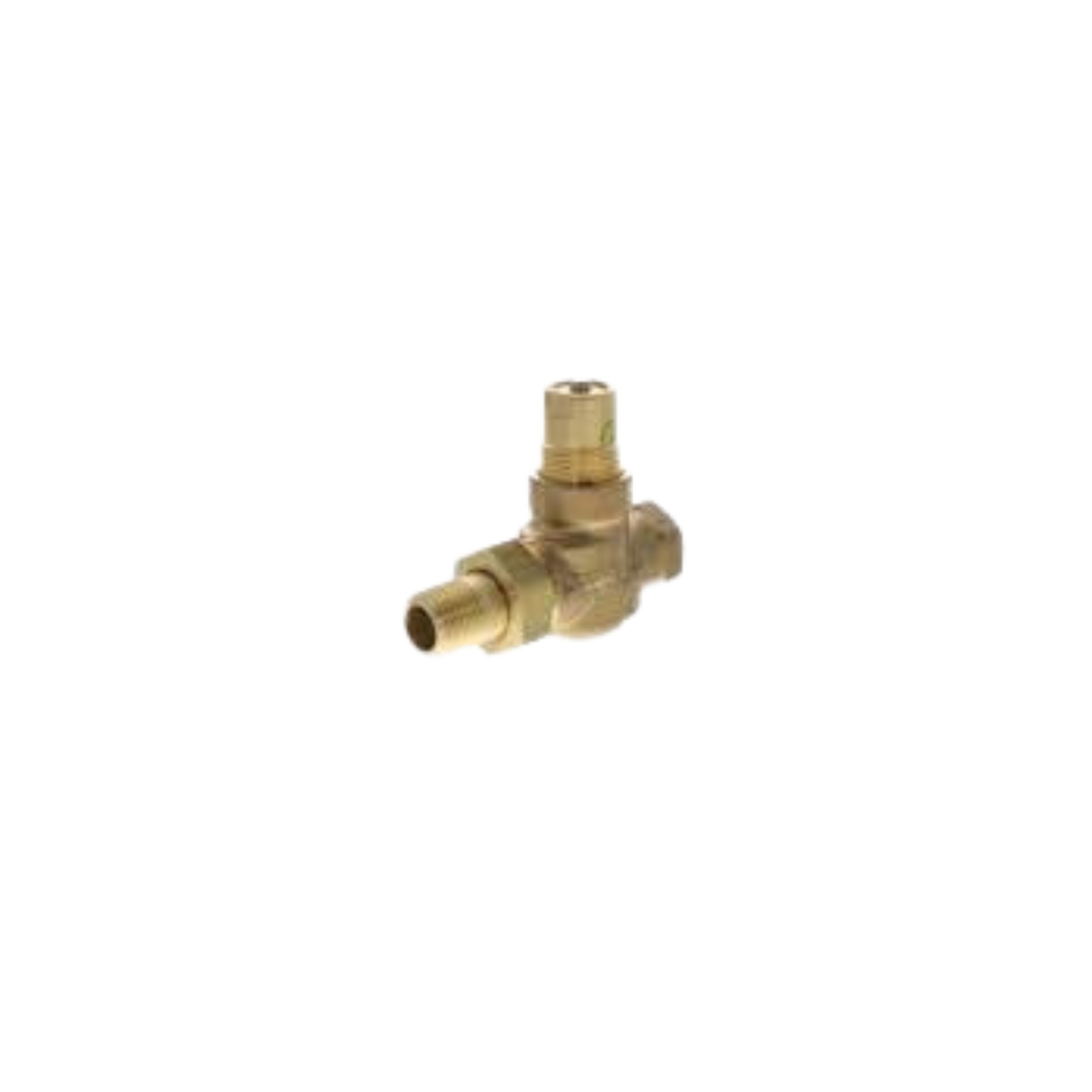 Siemens Building Technology 599-02062 3/4" NPT x Union Male 6.3 Cv 2-Way Normally Open Forged Brass Body with Stainless Steel Trim Valve Body