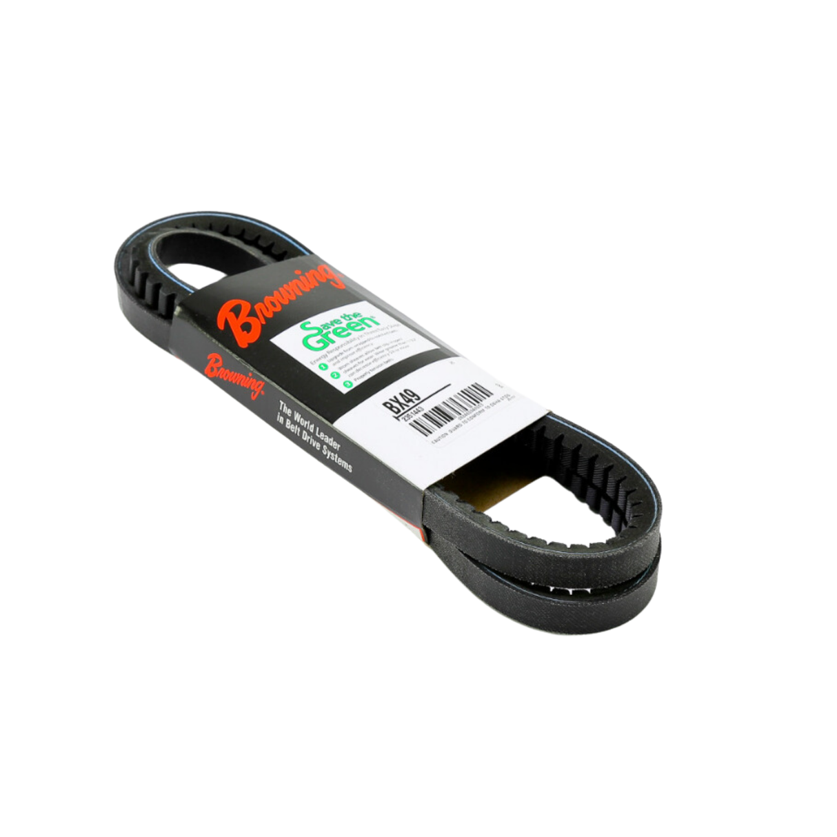 Browning BX49 52" Outside Diameter, EPDM, ARPM IP-20, Oil & Chemical per ARPM IP-3-2, Static Dissipating per ARPM IP-3-3, BX, Gripnotch Belt