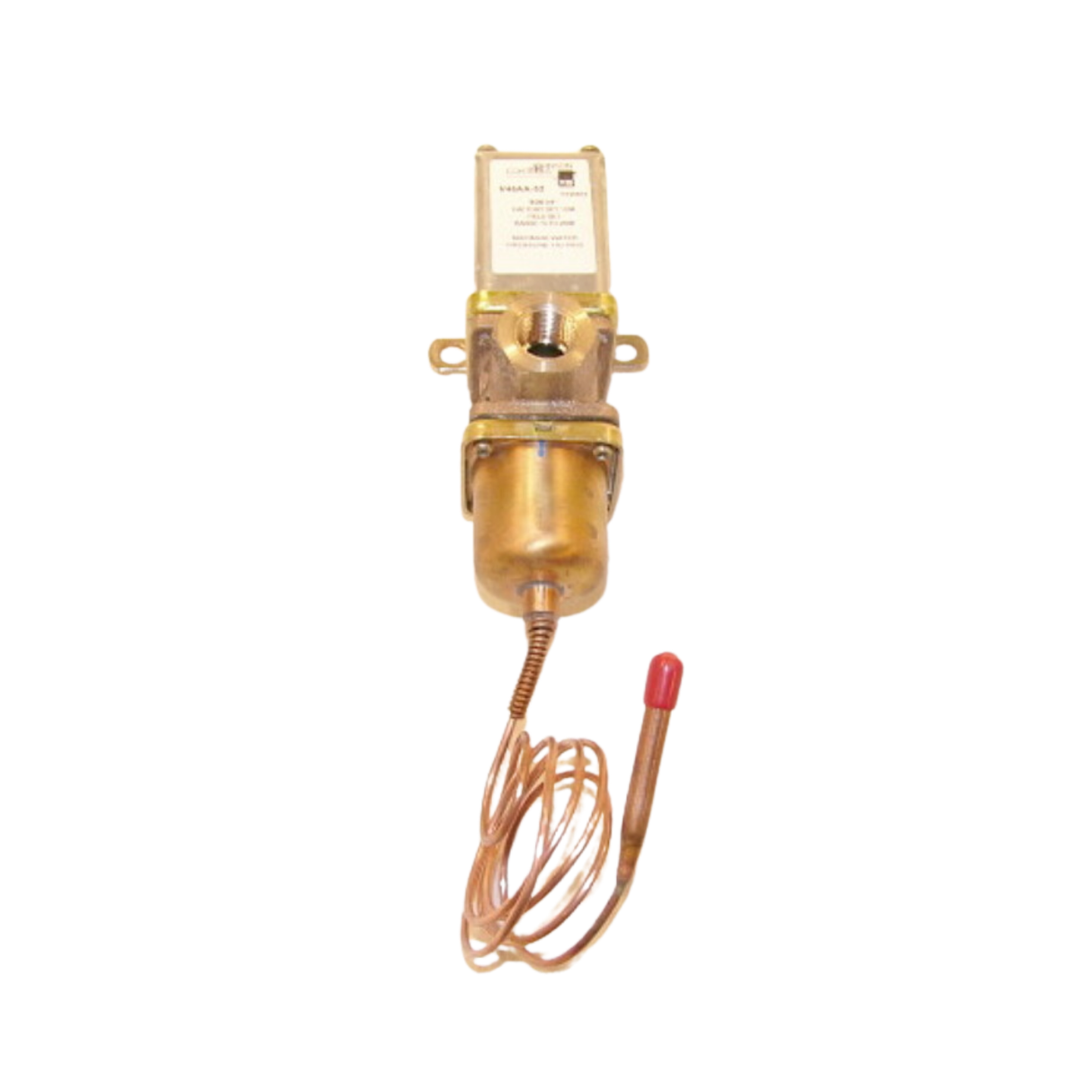 Johnson Controls V46AA-52 3/8" NPT Opening Point Diameter, Commercial Type Cast Brass, Pressure Actuated, Water Regulating Valve