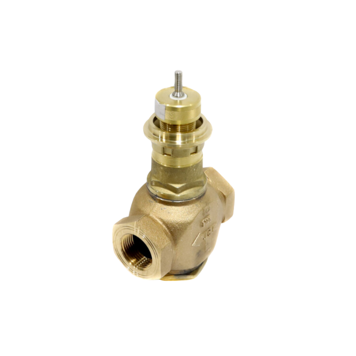 Johnson Controls VG7443NT 1" NPT Connection Size, 2 Way, Equal Percentage Flow, Push Down To Close Action, Globe, Valve