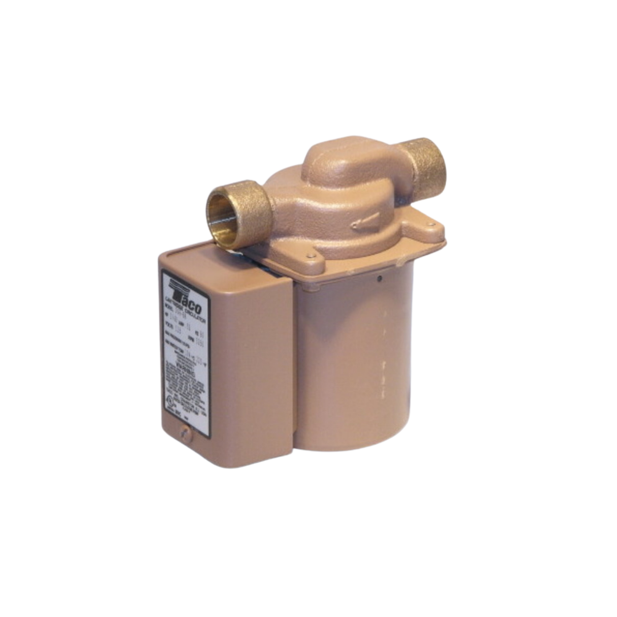 Taco 006-B4 115V, 3/4" Sweat, Low Lead, Bronze, Circulator Pump