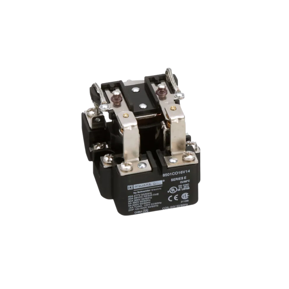 Schneider Electric (Square D) 8501CO16V14 24V, 30A, Power Relay