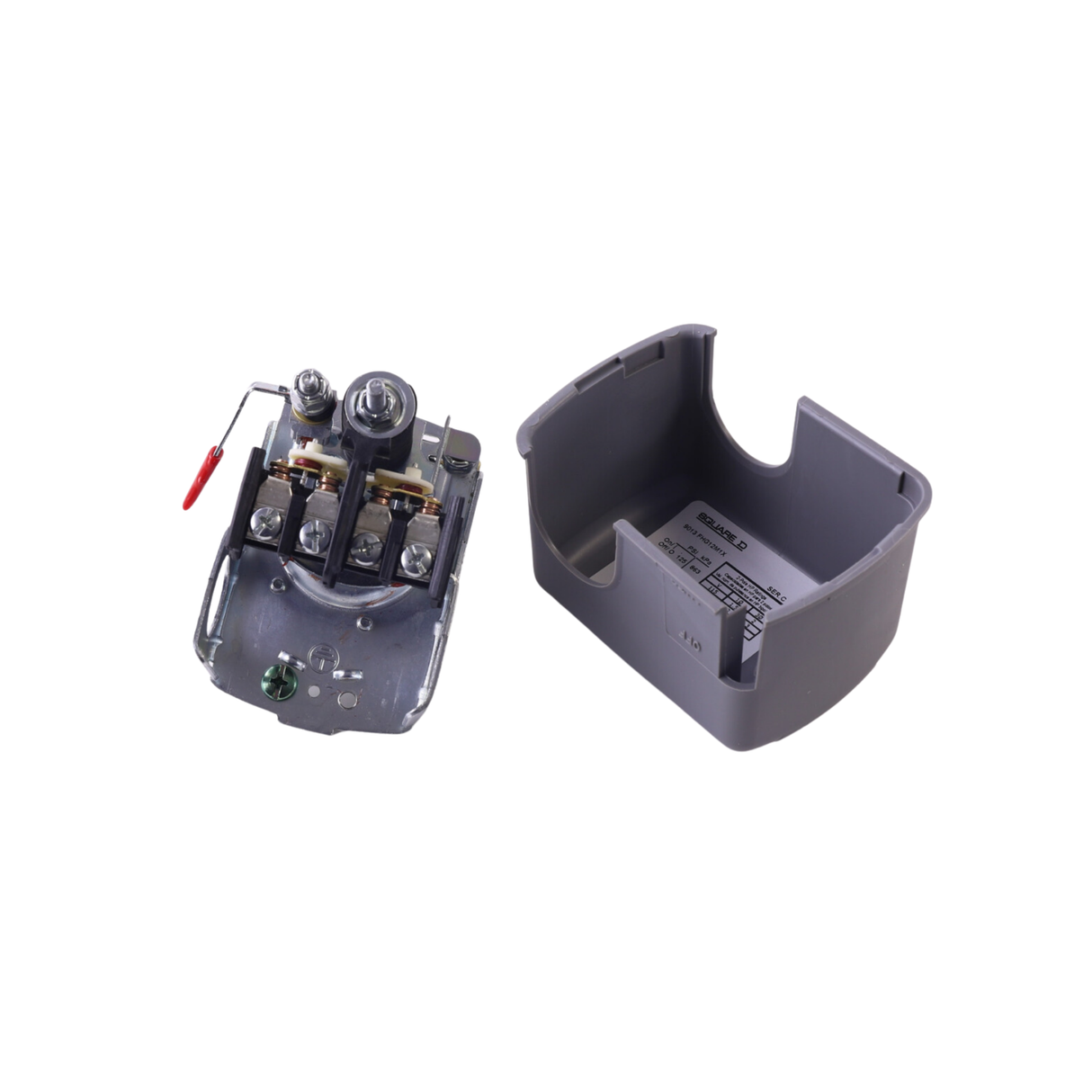 Schneider Electric (Square D) 9013FHG12J52M1X 40/100 Set Off, 20 PSI Fixed Differential, Adjustable C/O, Air Compressor Pressure Switch