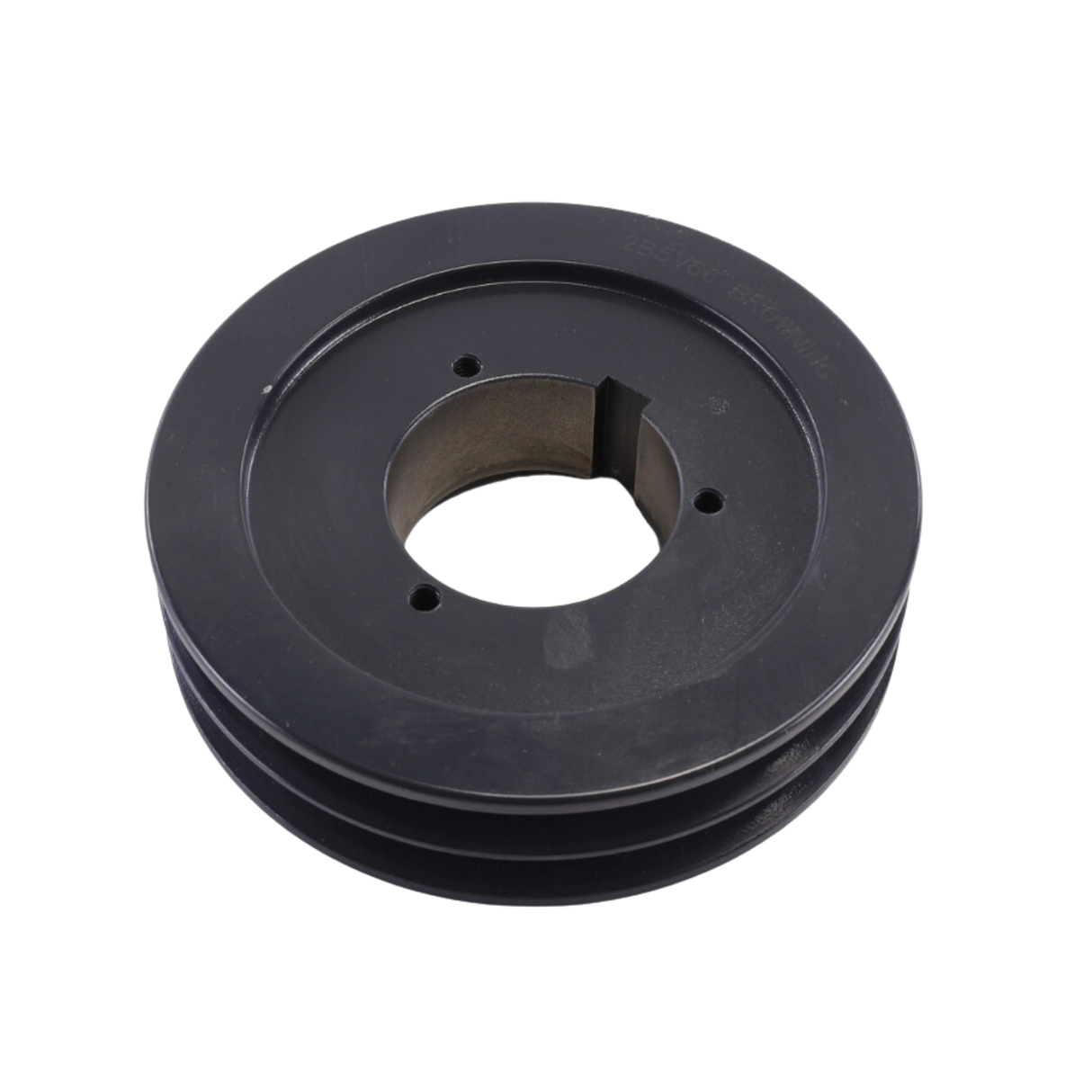 Browning 2B5V66 6.88" Outside Diameter, 0.5" - 2.4375" Bushing Bore Range, Two Groove B5V, Gripbelt Sheave with 4L, A, AX, 5L, B, BX, 5V, and 5VX Belts