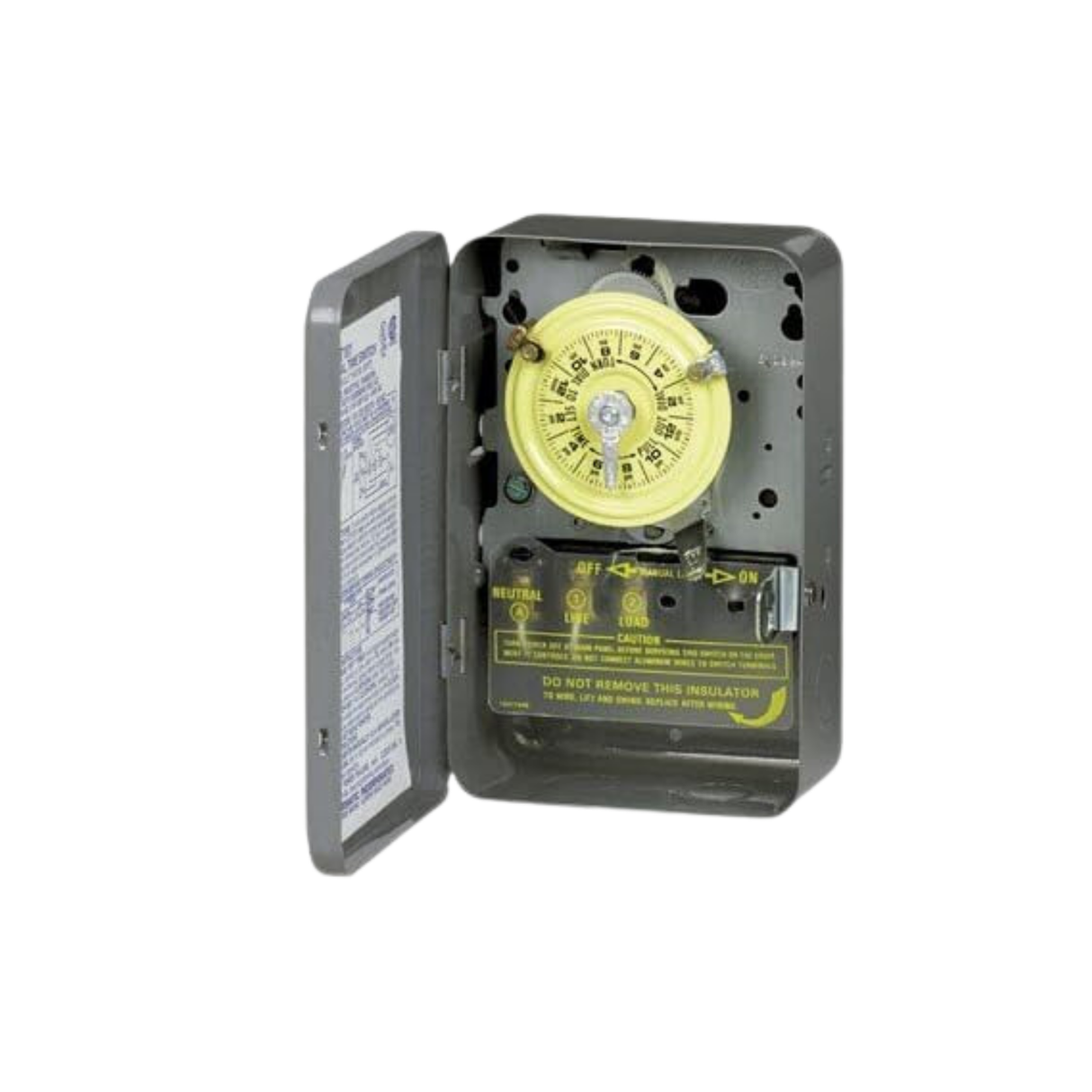 Intermatic T1871BR 120 VAC 60 Hz 24-Hour 2 NO, 2 NC Mechanical Time Switch