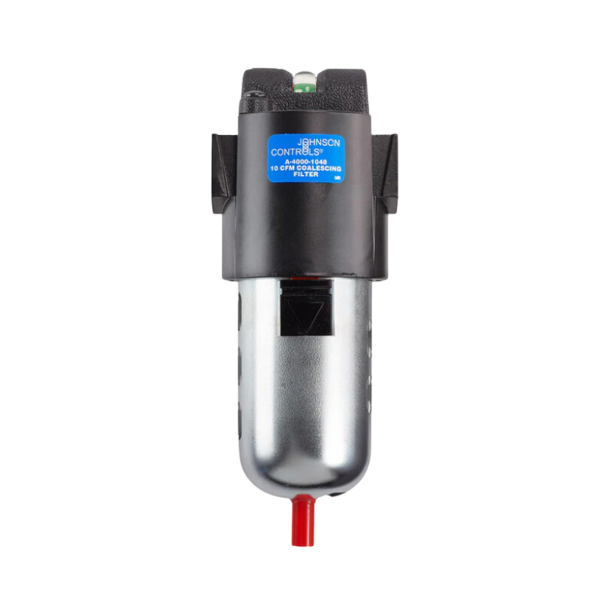 Johnson Controls A-4000-1048 3/8" NPT Connection Size, 10 SCFM, Coalescing Oil Removal Filter