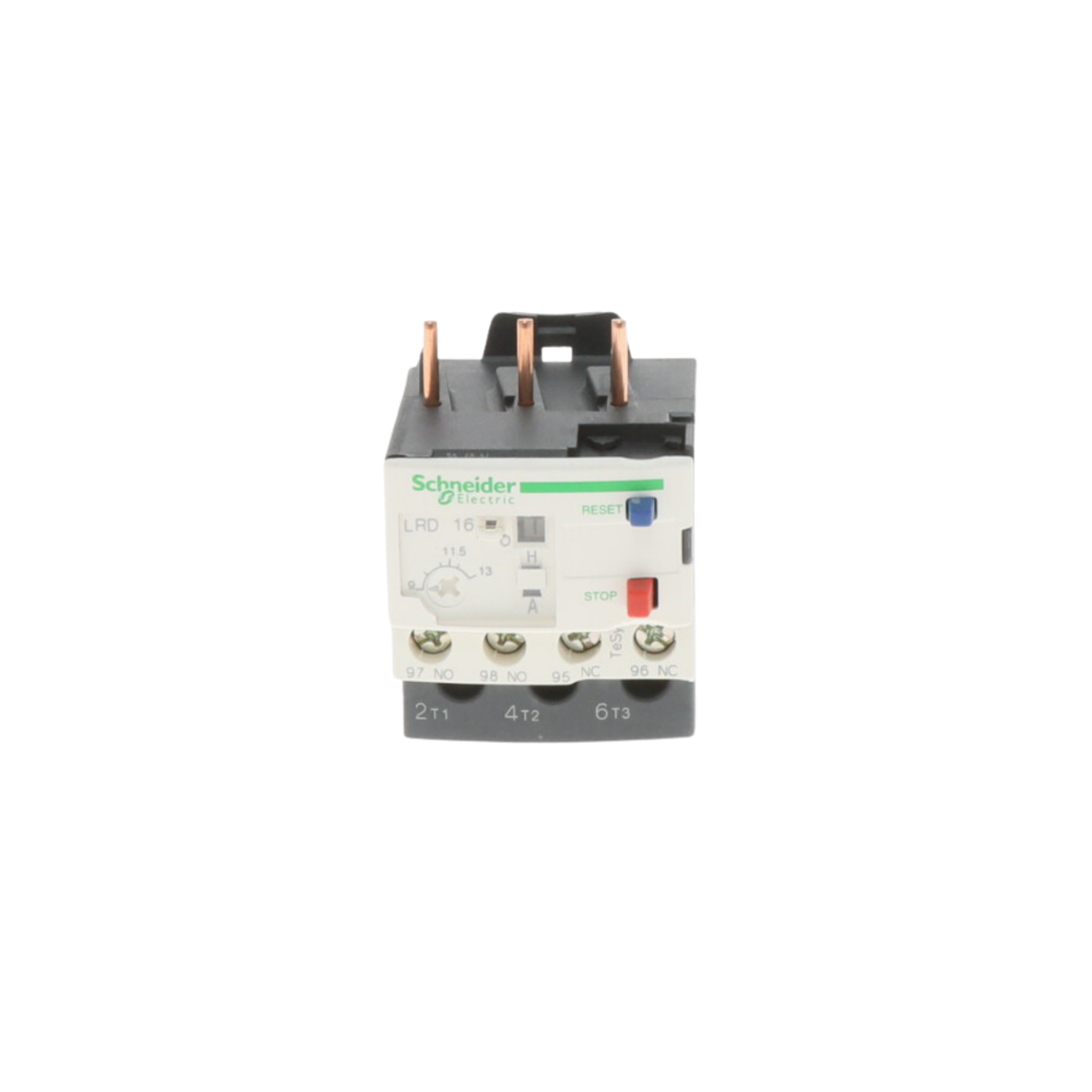 Schneider Electric (Square D) LRD16 9-13A Full Load Rating, Class 10 Trip Rating, Overload Relay