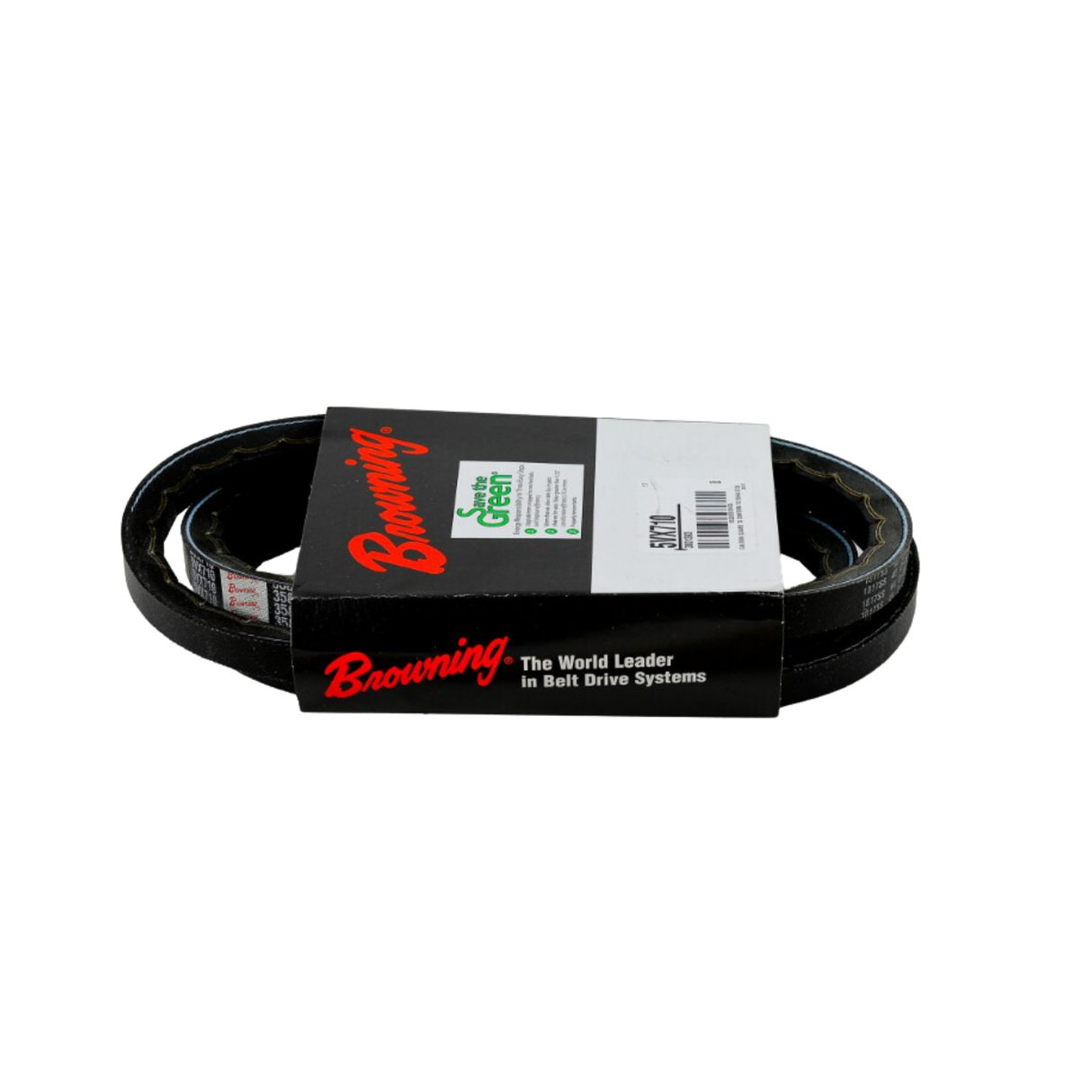 Browning 5VX710 71" Outside Diameter, EPDM, ARPM IP-22, Oil & Chemical per ARPM IP-3-2, Static Dissipating per ARPM IP-3-3, 5VX, Notched 358, Grip Belt