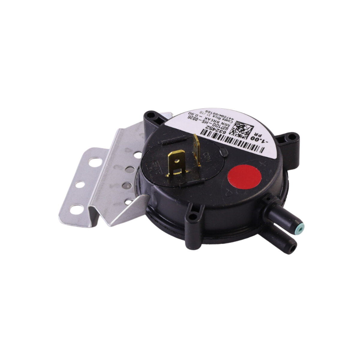 Nordyne 632452R -1.00" WC SPST Pressure Switch