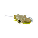Watts 0556007 LF40L Series, 1" x 1" NPT Connection, 94 PSI Max, 4" Probe, T&P Relief Valve
