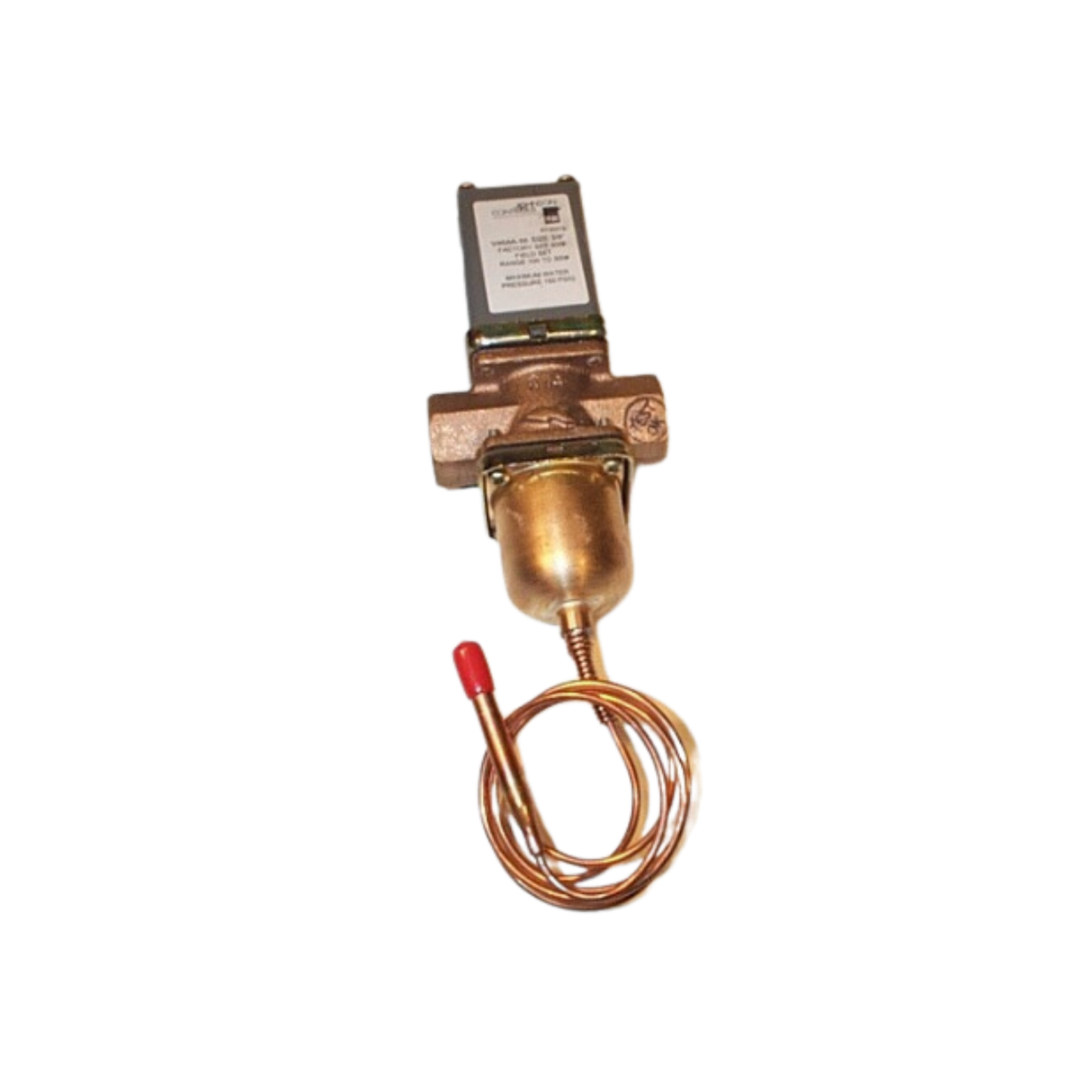 Johnson Controls V46AA-56 3/8" NPT Opening Point Diameter, Commercial Type Cast Brass, Pressure Actuated, Water Regulating Valve