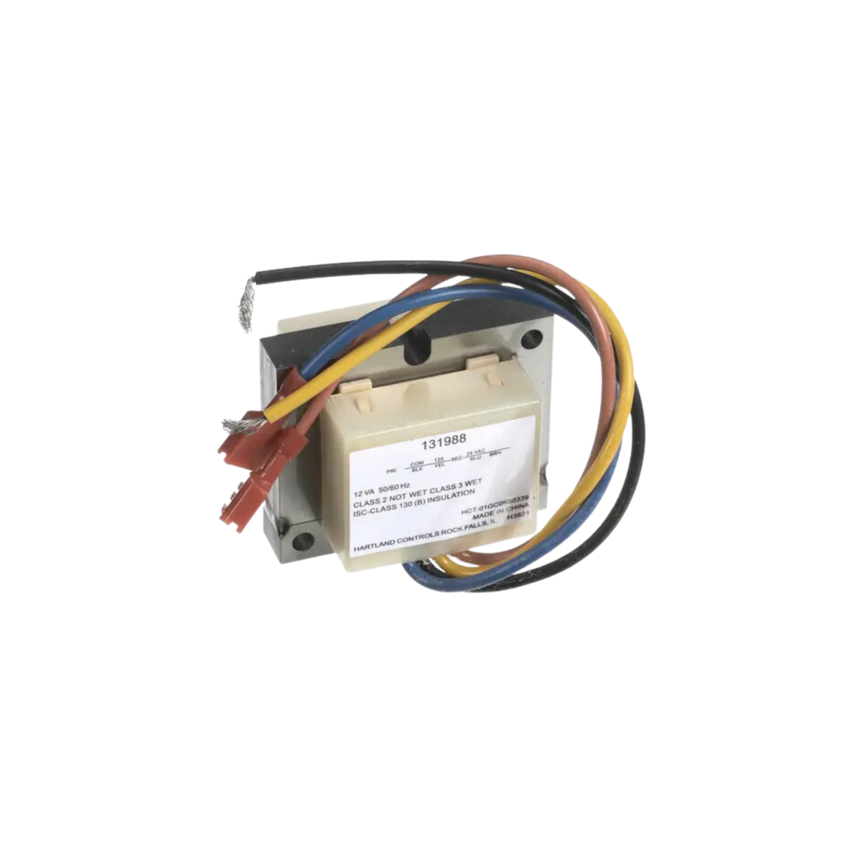 Reznor 131988 Primary Voltage 120 V, Secondary Voltage 24 V @ 12 VA Transformer