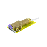 Watts 0556002 LF100XL Series, 3/4" NPT Male Connection, 113 PSI Max, 200000 BTU/hr, Relief Valve