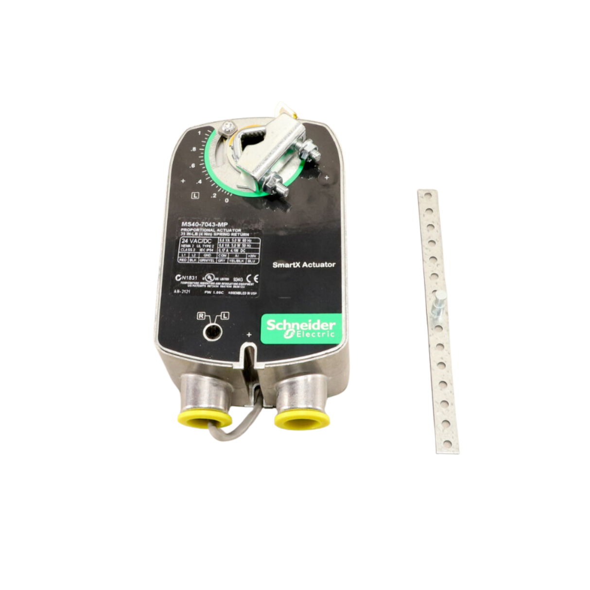 Schneider Electric (Barber Colman) MS40-7043-MP 24V, 35 Lb-In, Proportional, Electric, Direct Coupled Actuator