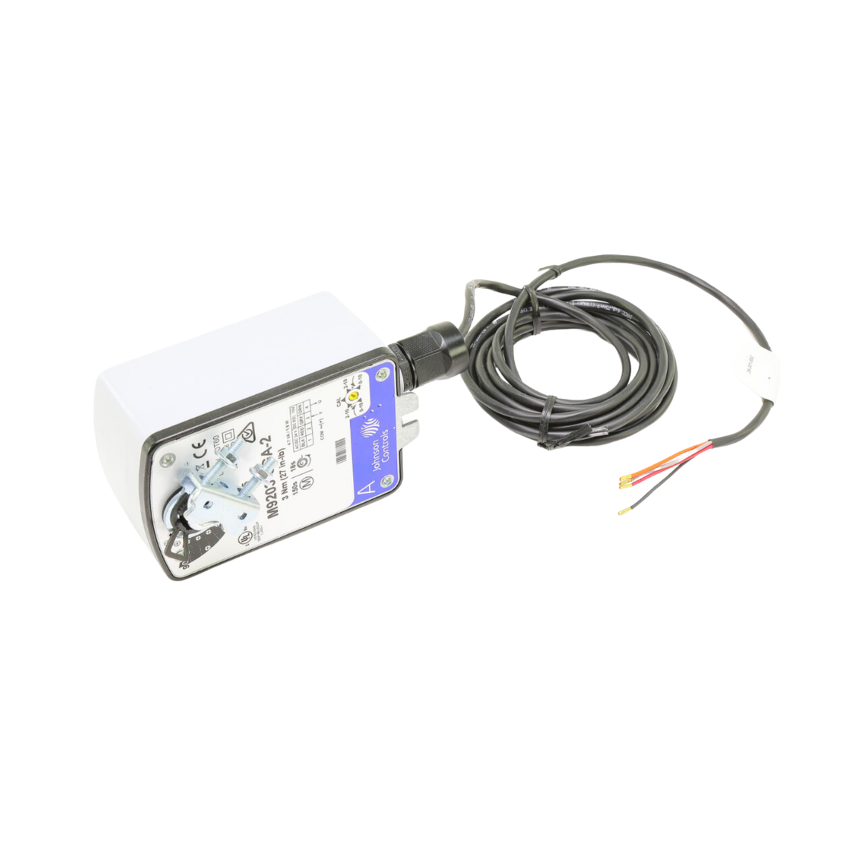 Johnson Controls M9203-GGA-2 24VAC, 24VDC Supply Voltage, Actuator with 120" Plenum Cable with 1/2" Conduit Connectors