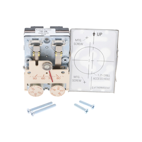 Siemens Building Technology 192-204 45-85 Degree Fahrenheit, Pneumatic Room Temperature Thermostat