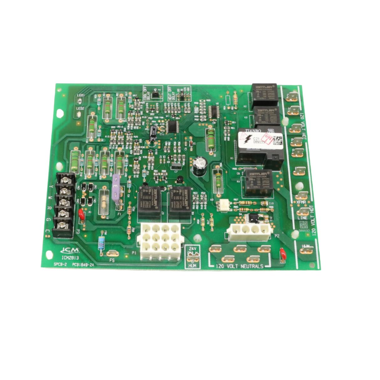 ICM Controls ICM2813 18-30 VAC, 50/60 Hertz, Gas Ignition Control Board