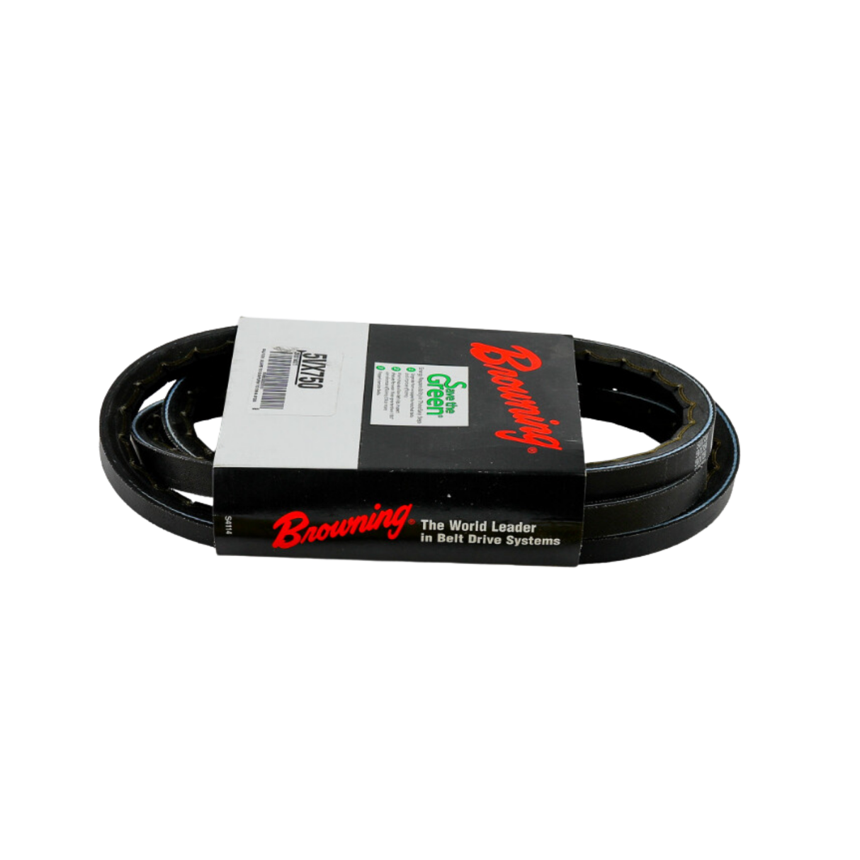 Browning 5VX750 75" Outside Diameter, EPDM, RMA, MPTA IP-20, Oil Resistant, 5VX, Notched 358, Grip Belt