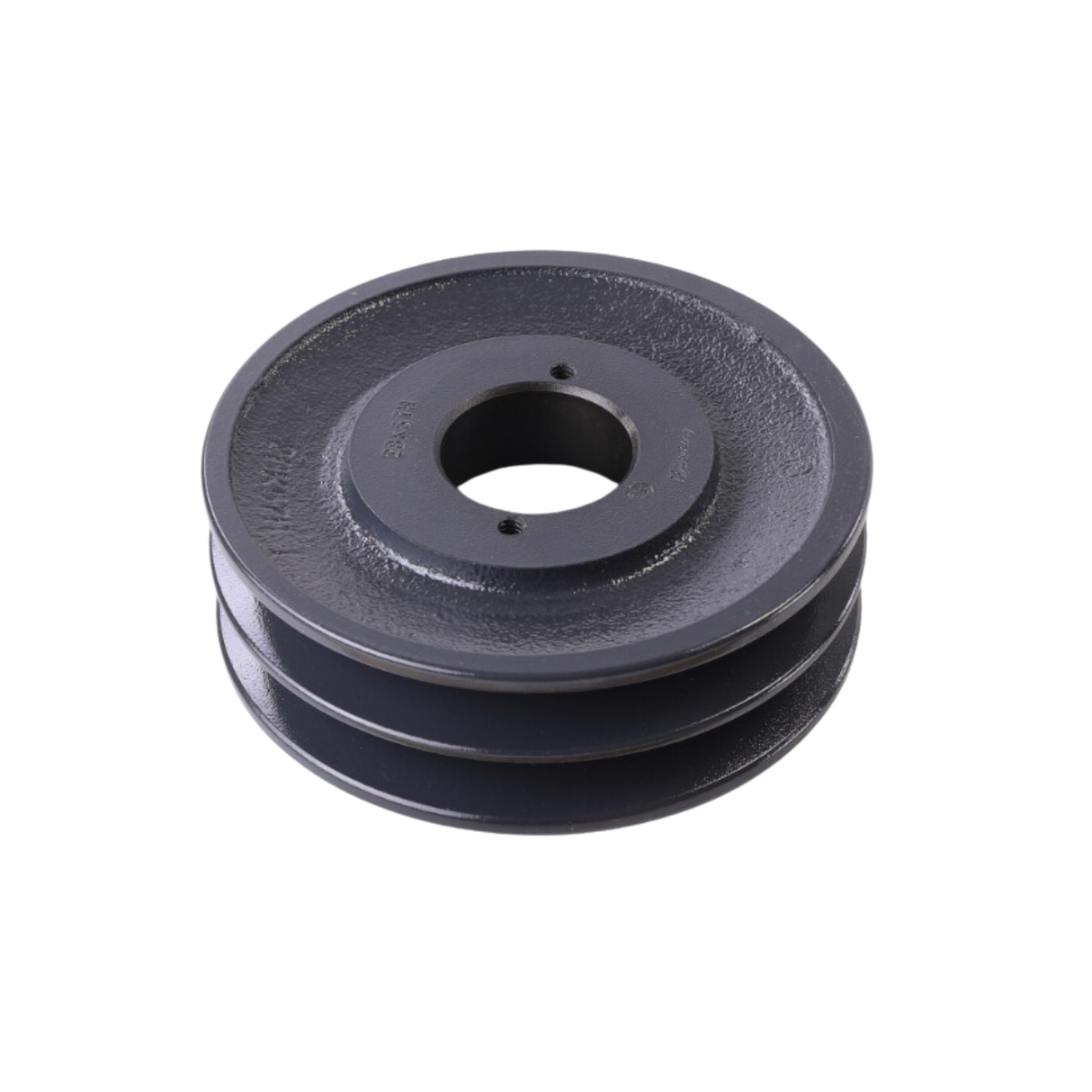 Browning 2BK57H 5.45" Outside Diameter, 0.5" - 1.5" Bushing Bore Range, Two Groove BK Cast Iron, Sheave with 4L, 5L, A, and B Belts for H Series Bushings