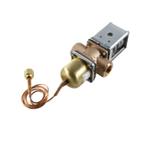 Johnson Controls V46AB-1 1/2" NPT Opening Point Diameter, Commercial Type Cast Brass, Direct Acting Pressure Actuated, Water Regulating Valve