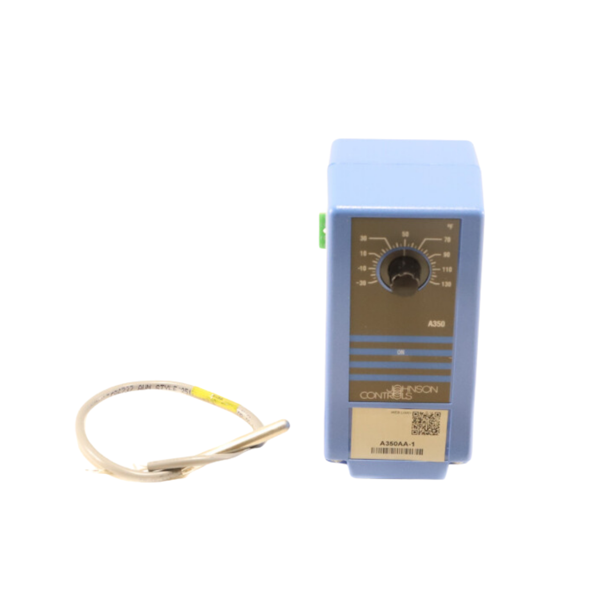 Johnson Controls A350AA-1 24VAC Supply Voltage, Temperature Control with On/Off Electronic System 350 and A99BC-25 Silicon Sensor