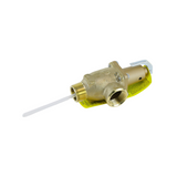 Watts 0556007 LF40L Series, 1" x 1" NPT Connection, 94 PSI Max, 4" Probe, T&P Relief Valve