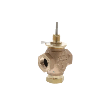 Johnson Controls VG7842LT 3/4" NPT Connection Size, 3 Way Mixing, Linear Flow, Globe, Valve