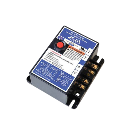 ICM Controls ICM1502 30 Seconds Timing, Safety Switch, Intermittent Ignition, Oil Burner Primary Control