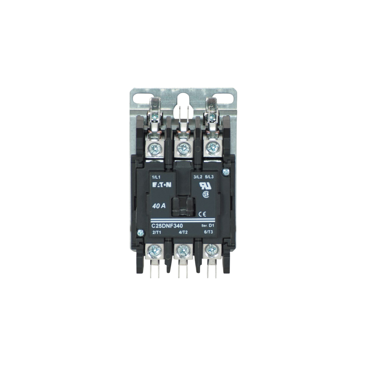 Cutler Hammer-Eaton C25DNF340C 480 V 40 A 3-Pole Contactor