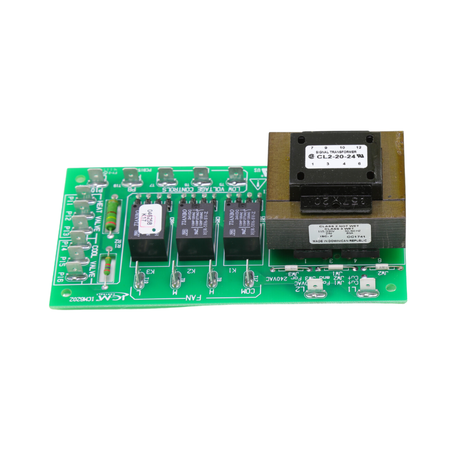 ICM Controls ICM6202 20VAC to 24VAC, Low Voltage Operate Line, Fan Coil Relay Board